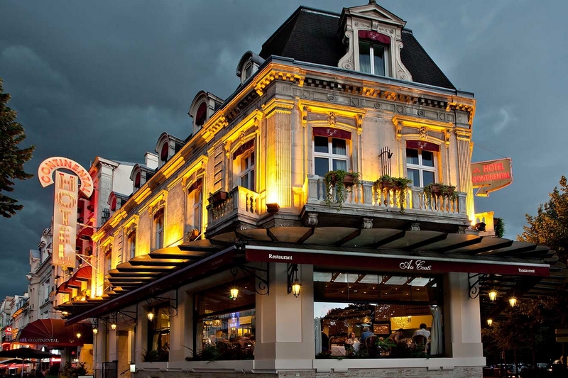 Grand hôtel continental à Reims - Champagne - place d'erlon