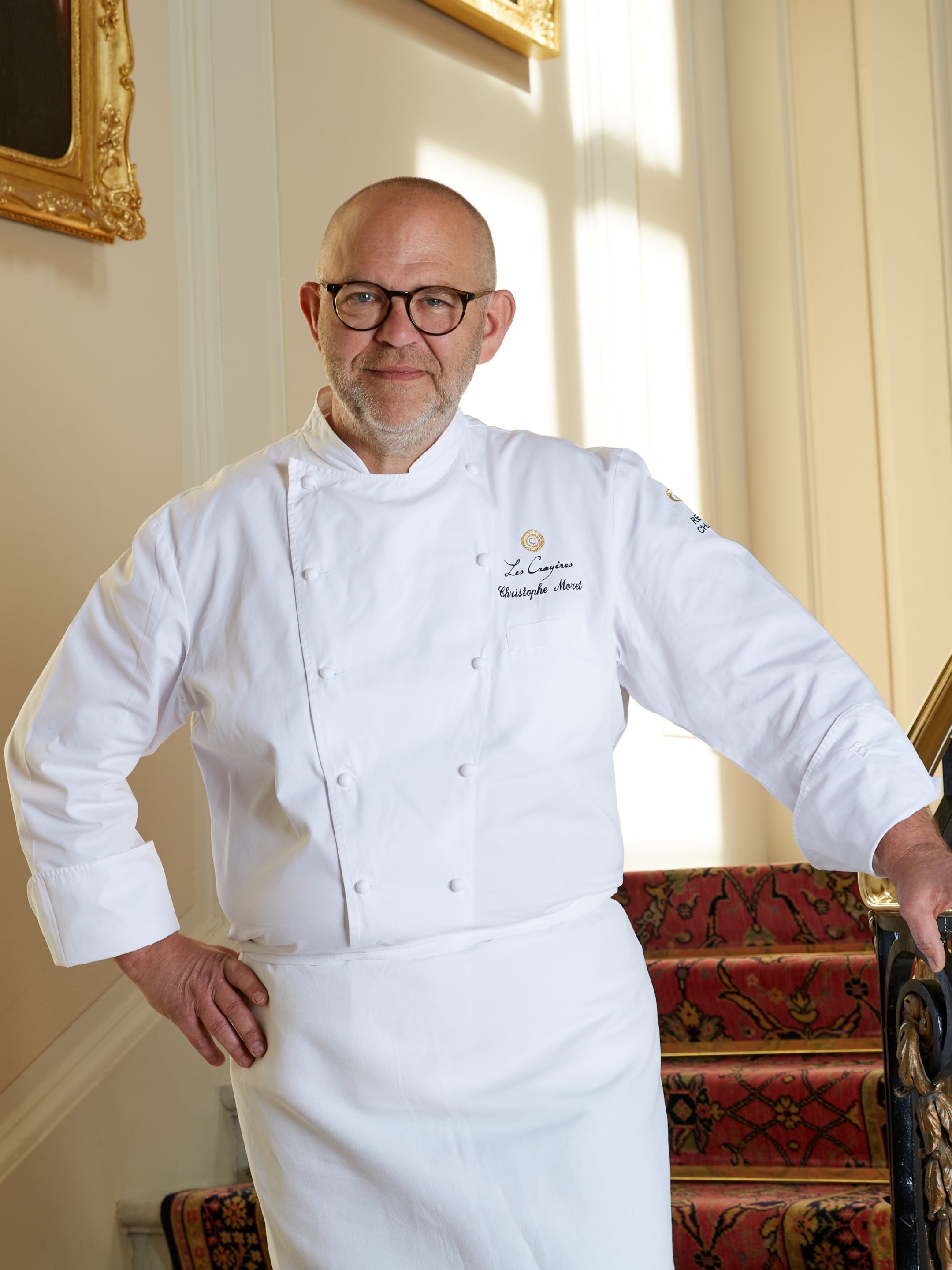 Michelin star restaurant Reims Le Parc Les Crayeres chef Christophe Moret reservation booking